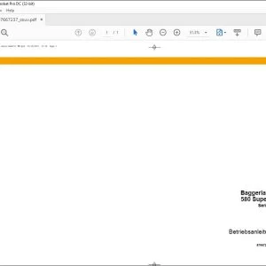 Case Baggerlader 580 Super R Series 2 Betriebsanleitung 87667237 - PDF DOWNLOAD (German)