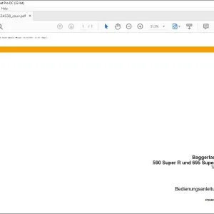 Case Baggerlader 590 Super R und 695 Super R Tier 3 Betriebsanleitung 87534538 - PDF DOWNLOAD (German)