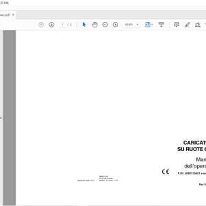 Case CARICATORE SU RUOTE 621D Manuale dell’operatore 6-37890 - PDF DOWNLOAD (ITALIAN)