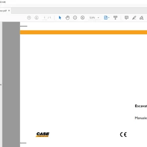 Case CX160B CX180B Escavatori cingolati Manuale dell'operatore 84326118 - PDF DOWNLOAD (Italian)