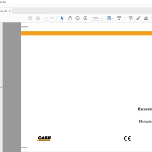 Case CX700B Escavatore cingolato Manuale dell'operatore 84330673 - PDF DOWNLOAD (Italian)