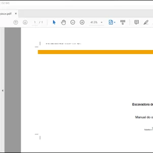 Case Escavadora de rastos CX460 Manual do operador(6-32601 PT)  - PDF DOWNLOAD (Portuguese)