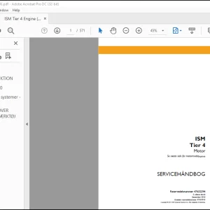 Case ISM Tier 4 Motor SERVICEHÅNDBOG(47632294) - PDF DOWNLOAD (Danish)
