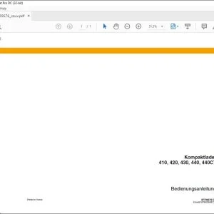 Case Kompaktlader 410 420 430 440 440CT Bedienungsanleitung 87739576 - PDF DOWNLOAD (German)