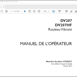 Case PT240 Moteur niveau 3 Pneumatic Line Roller MANUEL DE L’OPÉRATEUR(47703680) - PDF DOWNLOAD (French)