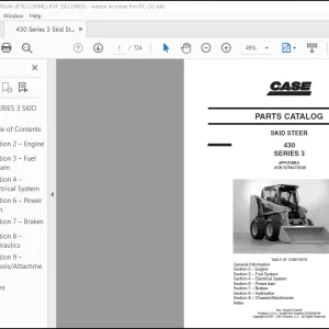 Case SKID STEER 430 SERIES 3 Parts Catalogue Manual(87632290 ML)_EN_FR_ES_DE_IT_DAN_PT_NL  - PDF DOWNLOAD