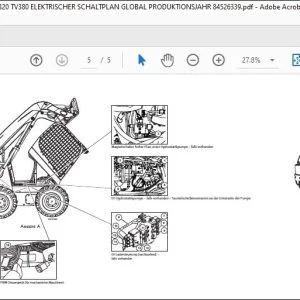 Case SR130 SR200 SR150 SR220 SR175 SV185 SV250 SV300 TR270 TR320 TV380 ELEKTRISCHER SCHALTPLAN GLOBAL PRODUKTIONSJAHR 84526339 - PDF DOWNLOAD (German)
