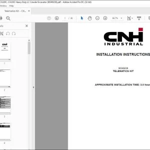 Case Telematics Kit CX210C CX220C CX220C MANUAL 90349230 EN_ZH - PDF DOWNLOAD