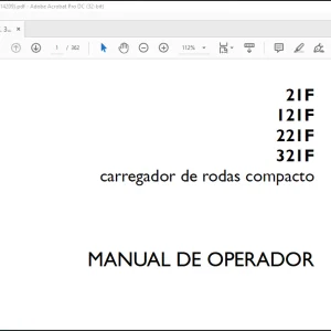 Case Wheel Loader 21F 121F 221F 321F Stage IIIB Carregador de rodas compacto MANUAL DE OPERADOR(47914209) - PDF DOWNLOAD (PORTUGUESE)