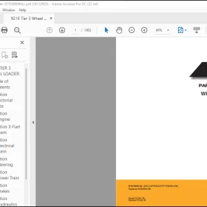 Case wheel Loader 921E TIER 3 Parts Catalog Manual(87364205 ML)EN_FR_ES_DE_PT_IT_DU_DA - PDF DOWNLOAD
