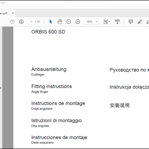 Claas Forage Harvesters ORBIS 600 SD Angle finger Fitting instructions Manual_DE_EN_FR - PDF DOWNLOAD