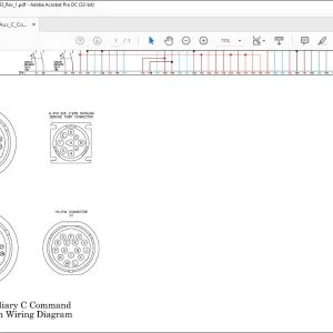 Cummins Marine Auxiliary C Command Panel System Wiring Diagram Manual 4021593 - PDF DOWNLOAD