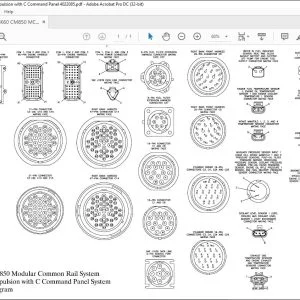 Cummins QSK60 CM850 Modular Common Rail System Marine Propulsion with C Command Panel System Wiring Diagram Wiring Diagram Manual 4022085 - PDF DOWNLOAD