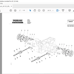 Ferrari Cobram 40-50 AR monodirezionale Parts Catalog Manual - PDF DOWNLOAD
