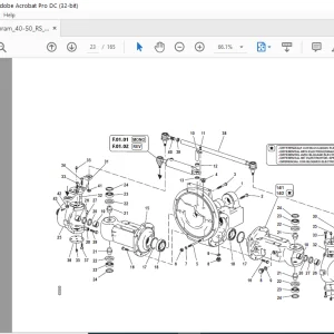 Ferrari Cobram 40-50 RS reversibile Parts Catalogue Manual - PDF DOWNLOAD