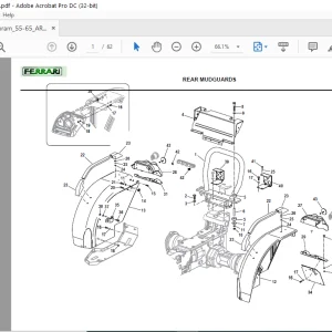 Ferrari Cobram 55-65 AR Parts Catalog Manual - PDF DOWNLOAD