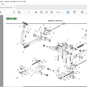 Ferrari Cobram 55-65 AR Parts Catalog Manual - PDF DOWNLOAD