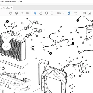 Ferrari Cobram 55-65 AR Reversibile Parts Catalog Manual - PDF DOWNLOAD