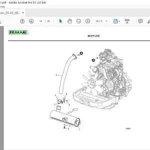 Ferrari Cobram 55-65 AR monodirezionale Parts Catalog Manual - PDF DOWNLOAD