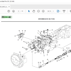 Ferrari Cromo K30 - K40 AR Parts Catalog Manual - PDF DOWNLOAD