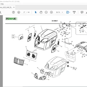 Ferrari Cromo K30 K40 RS Parts Catalog Manual - PDF DOWNLOAD