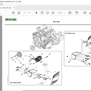 Ferrari Cromo K60 AR Mono Parts Catalog Manual - PDF DOWNLOAD