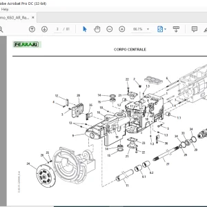 Ferrari Cromo K60 AR Parts Catalog Manual - PDF DOWNLOAD