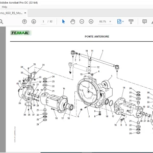 Ferrari Cromo K60 RS Parts Catalog Manual - PDF DOWNLOAD