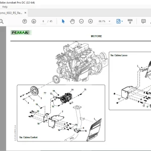 Ferrari Cromo K60 RS Spare Parts Catalogue Manual - PDF DOWNLOAD