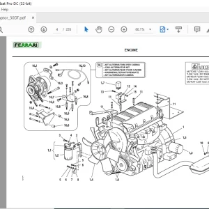 Ferrari Raptor 30 DT Parts Catalog Manual - PDF DOWNLOAD
