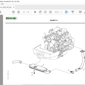 Ferrari Raptor 40 DT Parts Catalog Manual - PDF DOWNLOAD