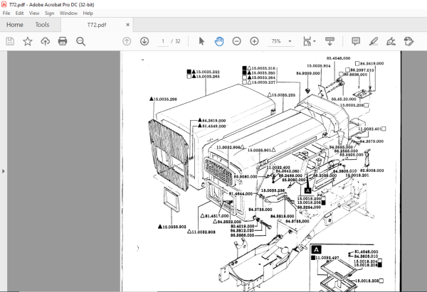 Ferrari T72 Parts Catalog Manual - PDF DOWNLOAD - HeyDownloads - Manual ...