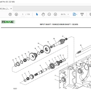 Ferrari Thor 65 AR Parts Catalog Manual - PDF DOWNLOAD