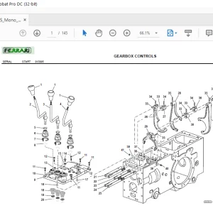 Ferrari Thor 65 RS Mono_2 Parts Catalogue Manual - PDF DOWNLOAD