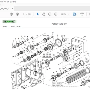 Ferrari Thor 65 RS Rev_2 Parts Catalogue Manual - PDF DOWNLOAD