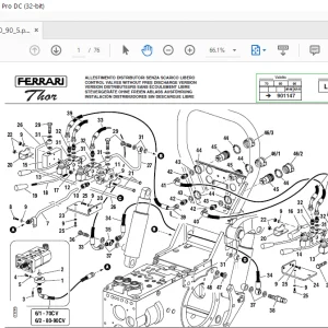 Ferrari Thor 70 80 90 Parts Catalog Manual - PDF DOWNLOAD