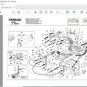 Ferrari Thor 70-80-90 Parts Catalog Manual - PDF DOWNLOAD