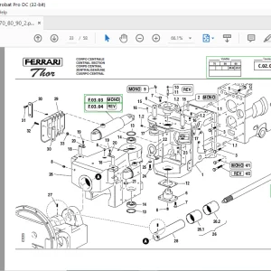Ferrari Thor 70-80-90_2 Parts Catalogue Manual - PDF DOWNLOAD