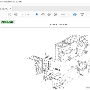 Ferrari Thor 75 85 95 AR Mono Parts Catalog Manual - PDF DOWNLOAD