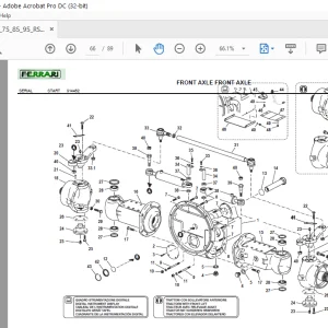Ferrari Thor 75–85-95 RS monodirezionale_2 Parts Catalog Manual - PDF DOWNLOAD