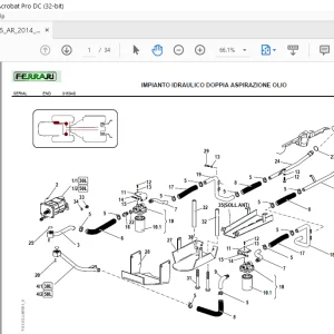Ferrari Vega 75 AR Parts Catalog Manual - PDF DOWNLOAD
