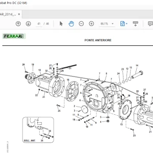 Ferrari Vega 75 AR_3 Parts Catalog Manual - PDF DOWNLOAD