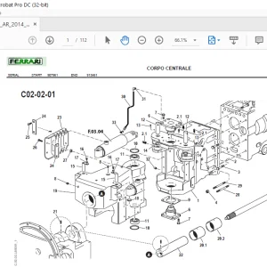 Ferrari Vega 75 AR_4 Parts Catalog Manual - PDF DOWNLOAD