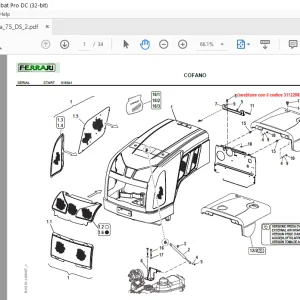 Ferrari Vega 75 DS_2 Parts Catalog Manual - PDF DOWNLOAD