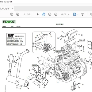 Ferrari Vega 85 AR Parts Catalog Manual - PDF DOWNLOAD