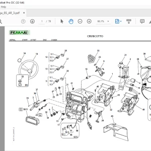 Ferrari Vega 85 AR Parts Catalog Manual - PDF DOWNLOAD