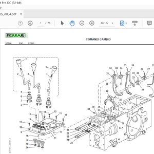 Ferrari Vega 85 AR_4 Parts Catalog Manual - PDF DOWNLOAD