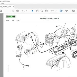 Ferrari Vega 85 DS Parts Catalog Manual - PDF DOWNLOAD