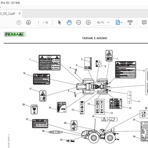 Ferrari Vega 85 DS Parts Catalog Manual - PDF DOWNLOAD
