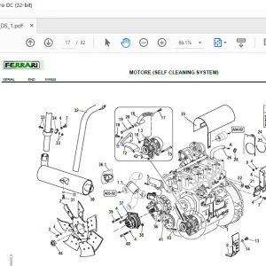 Ferrari Vega 85 DS Parts Catalog Manual - PDF DOWNLOAD